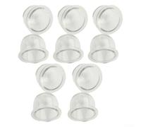 Paquete de 10 unidades de 19 mm para bombilla de imprimación, taza de combustible para Victa para Homelite para Honda, motosierra, recortadora, piezas de carburador, para accesorio de repuesto de goma