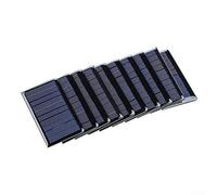 Paquete de 10 unidades de células solares de 2 V 150 mA para proyectos y aplicaciones eléctricas al aire libre a pequeña escala