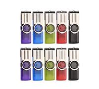 Paquete de 10 unidades - unidad flash USB 2.0 de capacidad real para pulgar Jump U Disk, 1 GB, 8 GB, 32 GB lote (10 unidades, 1 GB, multicolor)