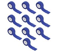 Paquete de 10 Vendas Autoadhesivas para Protección de Dedos, Vendaje Elástico, Cinta Cohesiva, Rollos de Vendaje Cohesivo Autoadherente, Cinta de Vendaje de Soporte Deportivo para Dedo(Azul oscuro)