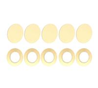 Paquete de 10 zumbadores piezoeléctricos de 27 mm aptos para sistemas de alarma y temporizadores con componentes de salida de sonido de materiales de larga duración
