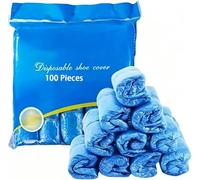 Paquete de 100 a 2000 Cubrezapatos Desechables Antideslizantes, Ideales para Usar en Hogares, Tiendas y Otros Lugares PúBlicos(100 Pieces)