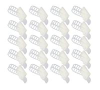 Paquete de 100 abrazaderas de cable con diseños ajustables, soporte adhesivo para cables para una gestión eficiente de cables en varios usos, abrazaderas de nailon