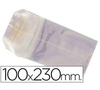 Paquete de 100 bolsas de celofán de 105 x 230 mm
