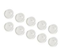 Paquete de 100 bombillas de imprimación de 19 mm para combustible y carburador, compatible con motosierras, recortadoras de cuerda y desbrozadoras, repuesto de plástico duradero