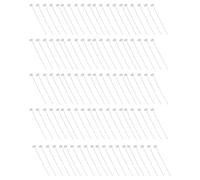 Paquete de 100 bridas de cierre de botón para un diseño rápido de nariz y organización del hogar, proyectos de ropa, manualidades, proyectos de ropa