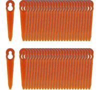 Paquete de 100 cuchillas de repuesto para desbrozadora compatibles con Stihl Polycut 2-2 3-2, material de nailon duradero, EAN 6082792754013