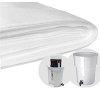 Paquete de 100 filtros comerciales de café frío, 20 x 20 pulgadas, filtros de modelo comercial Toddy, compatibles con el sistema comercial Toddy de 5 galones