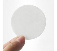 Paquete de 100 filtros de café redondos blancos para cafeteras de vertido compatibles con cafeteras de cono de goteo de 51 mm, 53 mm, 54 mm, 58 mm (58 mm)