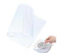 Paquete de 100 filtros de polvo para salón de uñas, apto para accesorios de vacío, almohadillas de extracción de polvo para manicura