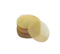 Paquete de 100 filtros de tubería premium: mallas duraderas de acero inoxidable y latón for tuberías de agua, de varios tamaños, fáciles de limpiar.(Brass,20mm)