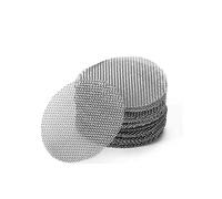 Paquete de 100 filtros de tubería premium: mallas duraderas de acero inoxidable y latón for tuberías de agua, de varios tamaños, fáciles de limpiar.(Stainless Steel,16mm)
