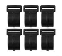 Paquete de 100 ganchos para tienda de campaña, clips de plástico para asegurar tiendas de campaña, estructuras de jardín y organización de armarios (25 mm)