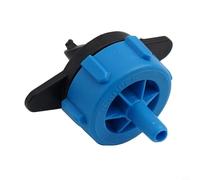 Paquete de 100 goteros compensadores de presión para riego de césped, jardín y agricultura - 2L/H, 4L/H, 8L/H, conexión de tubo de 4 mm, goteo de plástico (8L)