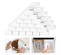 Paquete de 100 Hojas de Goma de borrar mágicas, esponjas de melamina Reutilizables para Limpiar Platos de Cocina, Almohadillas de Limpieza del hogar para baño, zócalo, Zapatos, bañera, Limpiador de