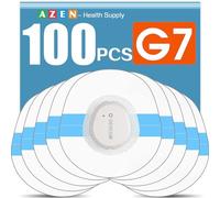 Paquete de 100 parches adhesivos para G7, parches de sensor impermeables, parches adhesivos impermeables, cinta adhesiva transparente impermeable