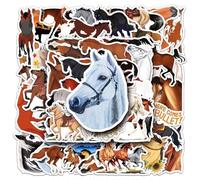 Paquete De 100 Pegatinas De Caballos, Graffiti De Dibujos Animados, Impermeables Creativas, Decorativas, De Sellos, Para Decorar Computadoras Y Más