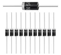 (Paquete de 100 piezas) Chanzon 1N5817 Diodos rectificadores de barrera Schottky 1A 20V DO-41 (DO-204AL) Axial 5817 IN5817 1 Amp 20 Volt