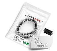 (Paquete de 100 piezas) Chanzon Diodo rectificador M4 SMD 1A 400V SMA (DO-214AC) 1 Amp 400 Voltios Diodos electrónicos de silicio