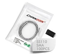 (Paquete de 100 piezas) Chanzon SS110 SMD Schottky Barrier Diode Rectifiers 1A 100V SMA (DO-214AC) 1 Amp 100 Volt