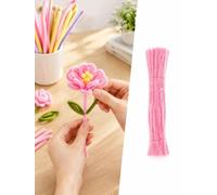 Paquete de 100 tallos de chenilla de 12 pulgadas, limpiadores de tuberías | Limpiadores de tuberías flexibles, manualidades