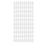Paquete de 100 tapones dispensadores para jeringas con fuga de rosca externa en varios colores para aplicaciones electrónicas y tapones dispensadores de manualidades