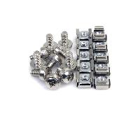 Paquete de 100 Tornillos y Tuercas Enjauladas Cage Nuts M6