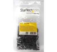 StarTech Tornillos y tuercas enjauladas CABSCREWM62B M6x12mm 100 piezas Negro para armarios rack