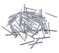 Paquete de 1000 piezas) Clavos de acabado de cabeza pequeña de 1,8 x 32 mm, clavos de acero con revestimiento de zinc, clavos para carpintería (1000, 1,8 x 32 mm)