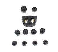 (Paquete de 11) Amortiguador de Puerta Goma de Choque for Mitsubishi Fit for Pajero Fit for Montero V31 V32 V33 V43 V45 V73 V77 V93 V97 1990-2008