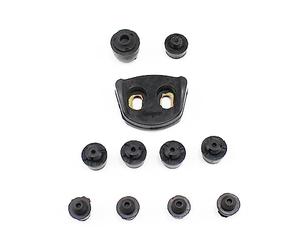 (Paquete de 11) Amortiguador de Puerta Goma de Choque for Mitsubishi Fit for Pajero Fit for Montero V31 V32 V33 V43 V45 V73 V77 V93 V97 1990-2008