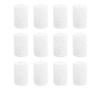Paquete de 12/32 rollos de gasa de acero multiusos para modelado artístico y diseños creativos, rollo de vendajes de gasa fáciles de cortar