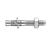 Paquete de 12 anclajes de cuña M6×70mm, pernos de expansión de alta resistencia de acero inoxidable 304 para montaje en paredes de hormigón y cemento