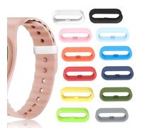 Paquete de 12 bandas mágicas de Disney, protectores de banda mágica, guardián de banda, para Fitbit Charge, Charge HR, Garmin Vivofit, Disney 1.0, 2.0 y + (arco multicolor)