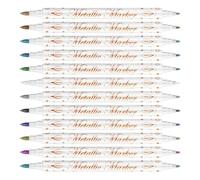 Paquete de 12 bolígrafos de uñas de punta suave, varios colores, uso cómodo, diseños creativos, principiantes, principiantes, paquete detallado para artistas de arte suave, portátil con entusiastas de