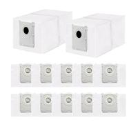 Paquete de 12 bolsas de polvo compatibles con Ecovacs Deebot X8/X9 PRO OMNI/T50 OMNI/T50 PRO OMNI/T50 MAX PRO OMNI/T80 OMNI/T30C PRO OMNI, bolsa de repuesto de gran capacidad de 3.5 L