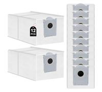 Paquete de 12 bolsas de polvo para Ecovacs DEEBOT X8 PRO Omni/X8 OMNI/T50 PRO Omni