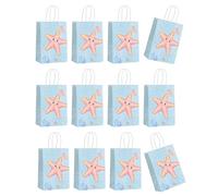 Paquete de 12 bolsas de regalo coloridas para bodas y vacaciones, bolsa de galletas de caramelos, suministros de fiesta para niños, suministros de planificación de eventos, fiesta