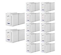 Paquete De 12 Bolsas For Aspiradoras Ecovacs T30, T30 Pro Y T30 Max, Gran Capacidad, Con Accesorios De Repuesto.
