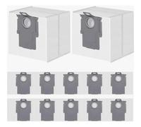 Paquete de 12 bolsas para polvo para Roborock Q10, S5+, X5+, Q7, L5+, M5+, S8+, S8 Pro Ultra, S7 MaxV Ultra, Q7 Max+, Q8 Max+, Q5 Pro+,