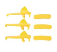 Paquete de 12 cabezales de nailon para cambiador de llantas de cabeza de pato, diseñado para uso con ruedas delicadas, material plástico