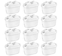 Paquete de 12 cartuchos de filtro de agua Brita compatibles con Brita Maxtr Brita Style, Mavea Elemaris XL tanque de agua