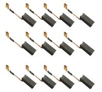 Paquete de 12 cepillos de carbono CB318 CB330 CB340 CB314 CB315 pieza de repuesto compatible con amoladora angular 9566CV GD0600 9554 9557 9560CV 9563CV 9565CV