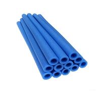 Paquete de 12 fundas de espuma para postes | Mangas acolchadas de seguridad azules para postes | Protectores resistentes a la intemperie de 40 cm para evitar lesiones y mejorar la seguridad del área