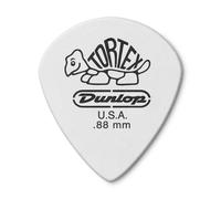 Paquete de 12 jugadores Jim Dunlop 478P88 TortexA White Jazz III de 88 mm
