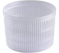 Paquete de 12 moldes premium para queso Caciotta Ricotta, etc. Fabricados en Italia. Grado alimenticio (400/500/600 g)