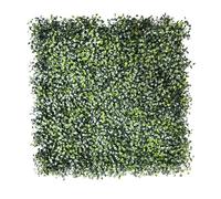 Paquete De 12 Paneles De Césped Artificial Verde For Privacidad, Paredes De Césped Verde, Adecuados For Divisiones De Privacidad En Exteriores Y Decoraciones De Bodas(Style B)