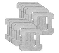 Paquete De 12 Paños De Limpieza Reutilizables Compatibles Con Ecovacs Y Winbot, Robots Limpiacristales W1 Pro/W1/W2 Omni/W2.