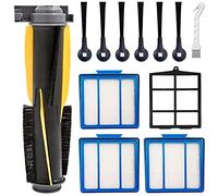 Paquete de 12 piezas de repuesto para robot aspirador Shark AV911S EZ IQ R101AE (RV1001AE) IQ R101 (RV1001) UR1100SRUS AV1002AE AV1010AE RV100AE, 1 cepillo principal, 3 filtros, 6 cepillos laterales,