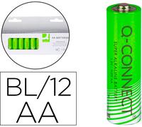 Paquete de 12 pilas alcalinas AA / LR6 - Q-CONNECT